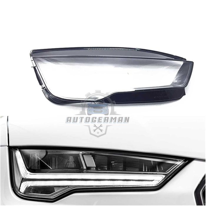 Капаци фарове Audi A7 (15-17) стъкло фар крушки Ауди А7 xenon