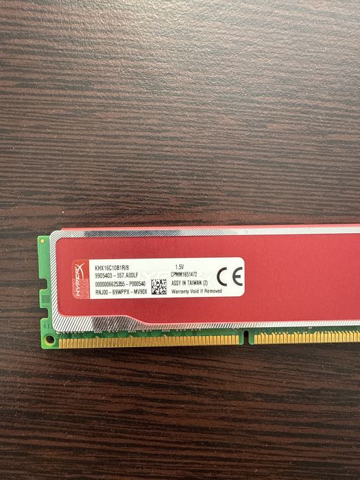 Memorie 8gb Hyperix 64bit Ddr3 1600