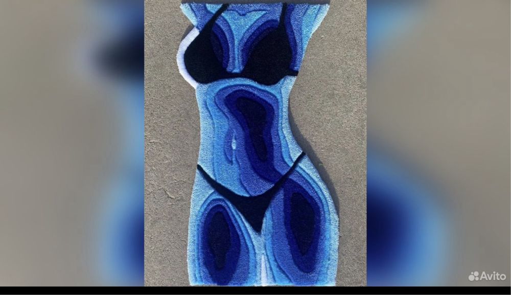 Тафтинговый ковер ручной работы