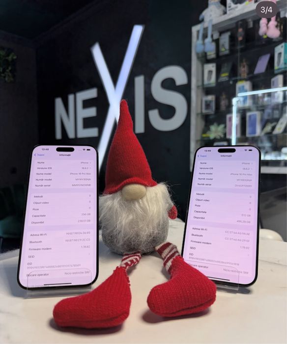 Magazin- Iphone 16 ProMax 256 Gb/ 512 Gb Garantie