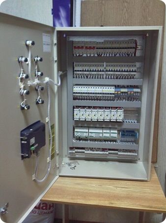 Сборка щитов управления и автоматики