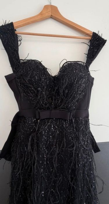 Rochie elegantă nașa ! Creață de Adelina Boie
