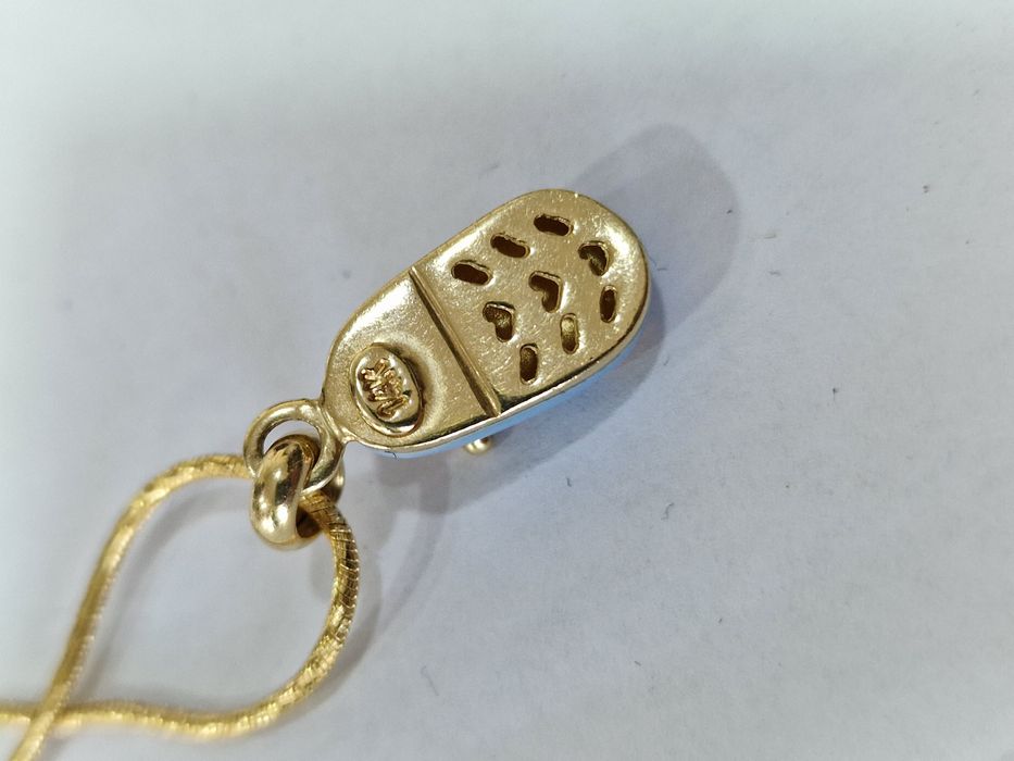 Златно колие  14к  585 /7.2гр