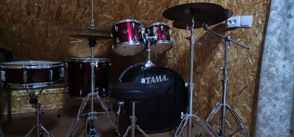 Tama Imperialstar 5-Piece Drum Kit (почти новая)+Zildjian/ZBT тарелки