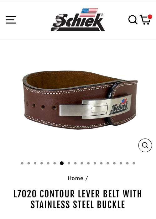 Фитнес Колан Schiek l7020 BROWN XXL