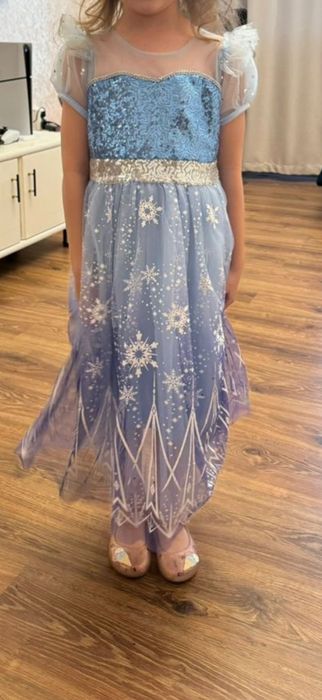 Платье новогоднее Эльза 116 см