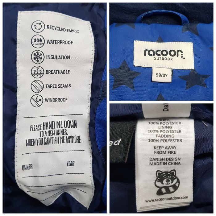 Salopeta iarnă Racoon Outdoor, combinezon zăpadă 10K costum schi nr 98