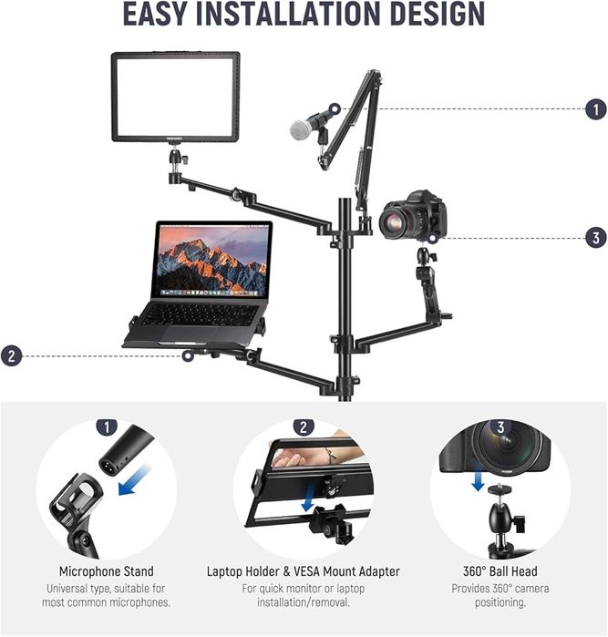 Лайвстрийм Студио. Влог. Камера. Грим. Осветление. Микрофон. видео.