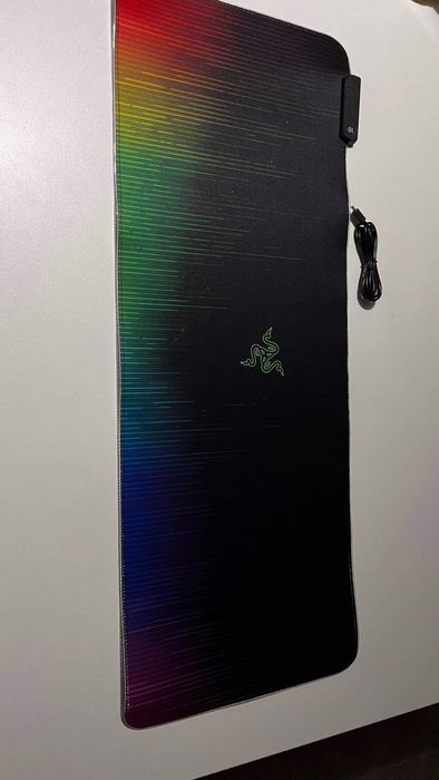 Геймърски пад подложка мишка gaming mousepad Razer,AsusRog RGB 80x30см
