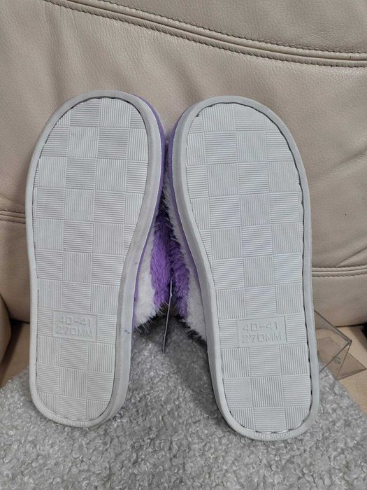 Нови дамски пантофи  - лила