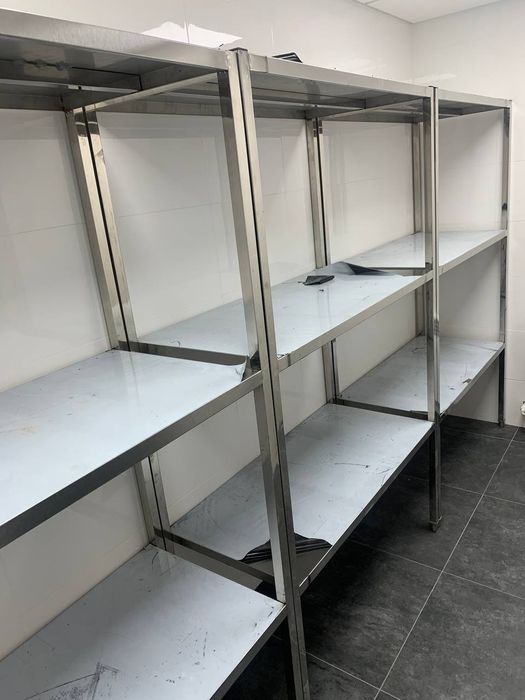 Стеллаж из нержавейки