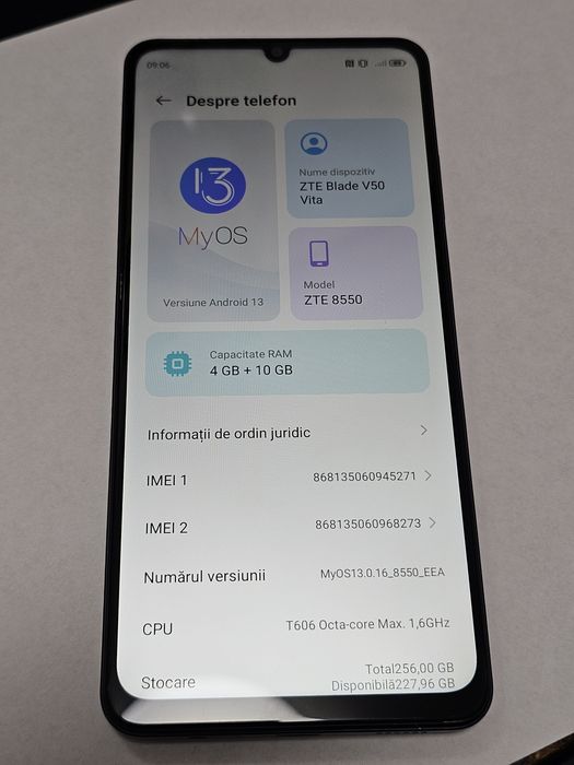 Zte blade V50 vita Amanet Canta
