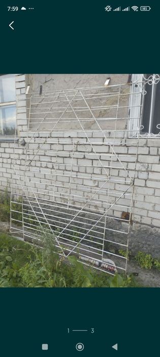 Продам решетки от лоджии,