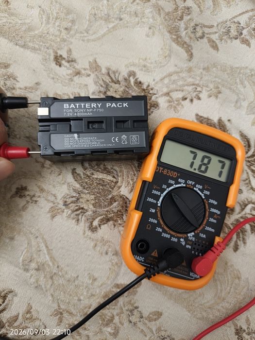 Аккумулятор for Sony 7.2v
