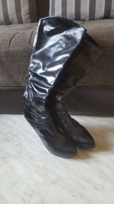 Сапоги женские длинные