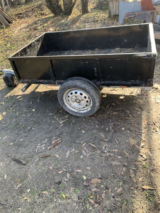 Remorca iddala pentru motosapa motocultor  tabla groasa