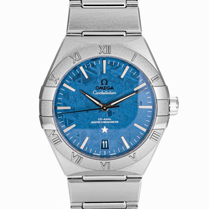 Omega Constellation Meteorite Dial 131.30.41.21.99.003 Blue