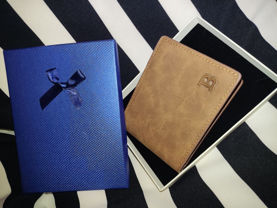 Подарок мужчине портмоне- кошелек на мероприятие