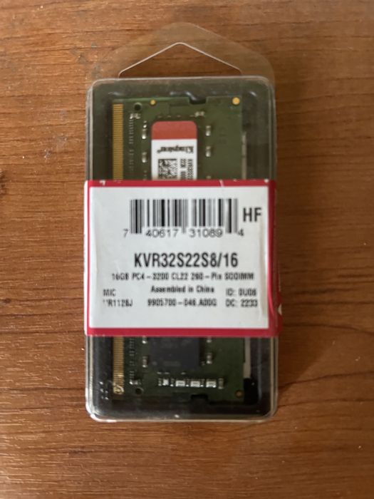 Рам памет за лаптоп 16GB DDR4/3200MHz