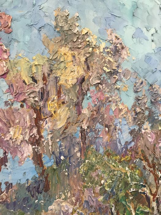 Пейзаж «Весенний цвет»