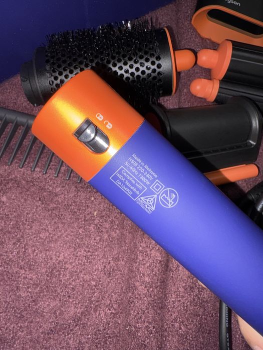 Dyson Air Wrap Nou Albastru Portocaliu