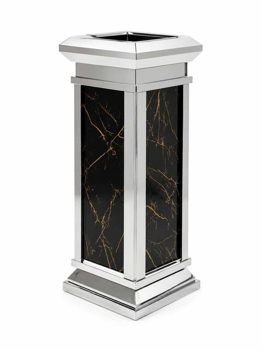 Coș de gunoi premium inox  - Auriu sau Argintiu / Hotel, Restaurant, Evenimente