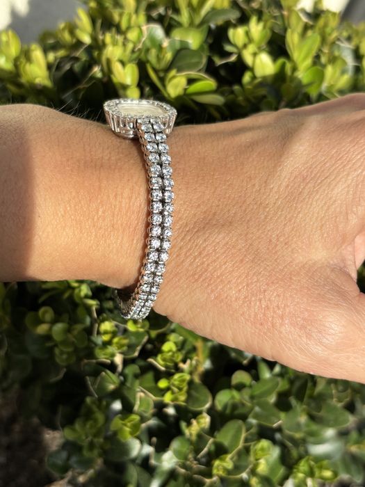 Ceas omega aur 18 k cu diamante