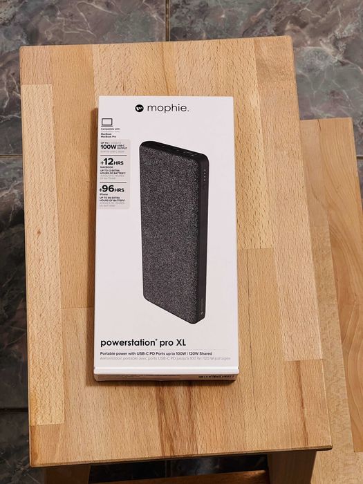 Baterie externa laptop, mophie powerstation pro XL, 25000 mAh, noua