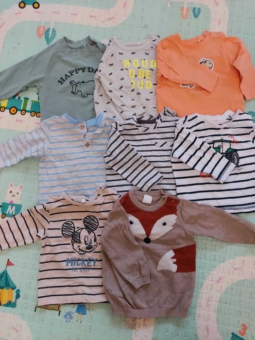 Блузки 74 размер 8 броя