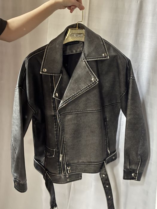 женская косуха оверсайз