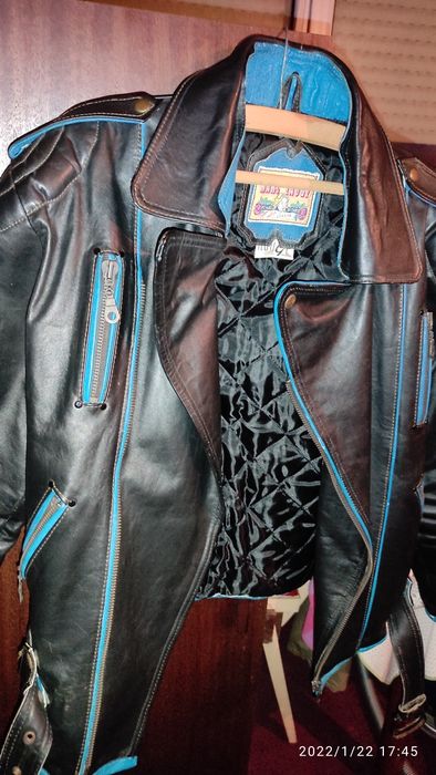 Кожено мъжко яке