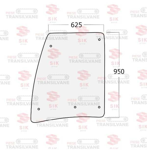 Parbriz/Geam/Luneta pt Fermec 760,860,960,965,Terex TX760,TX760B