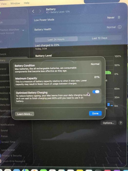 MacBook Air M2 13.6” 8GB RAM – Space Gray