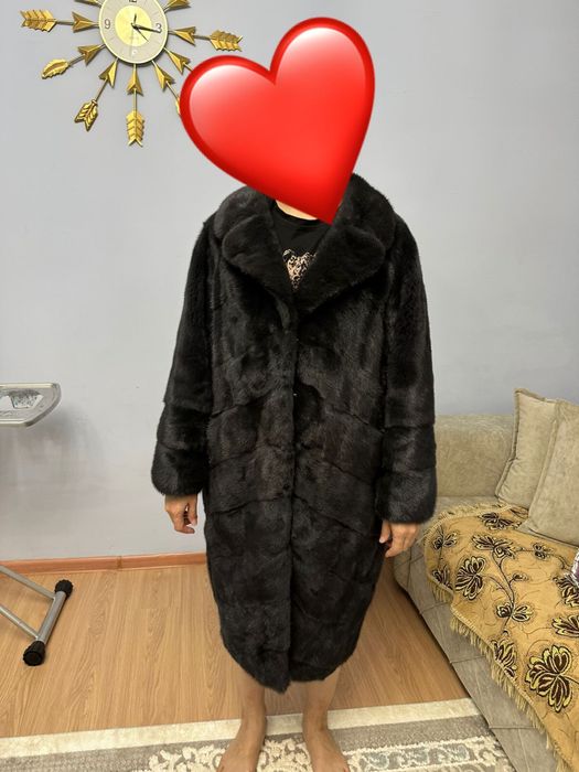 Шуба норковая длинняя