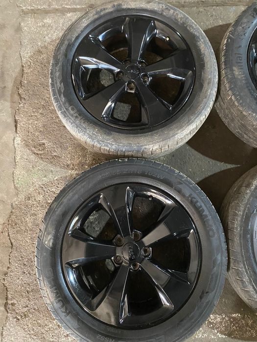 Set jante aliaj pe 18 cu senzori de presiune 22374B 18x7.J ET 41 pentru Jeep Cherokee 2016