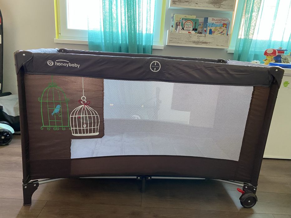 Сгъваема кошара за бебе