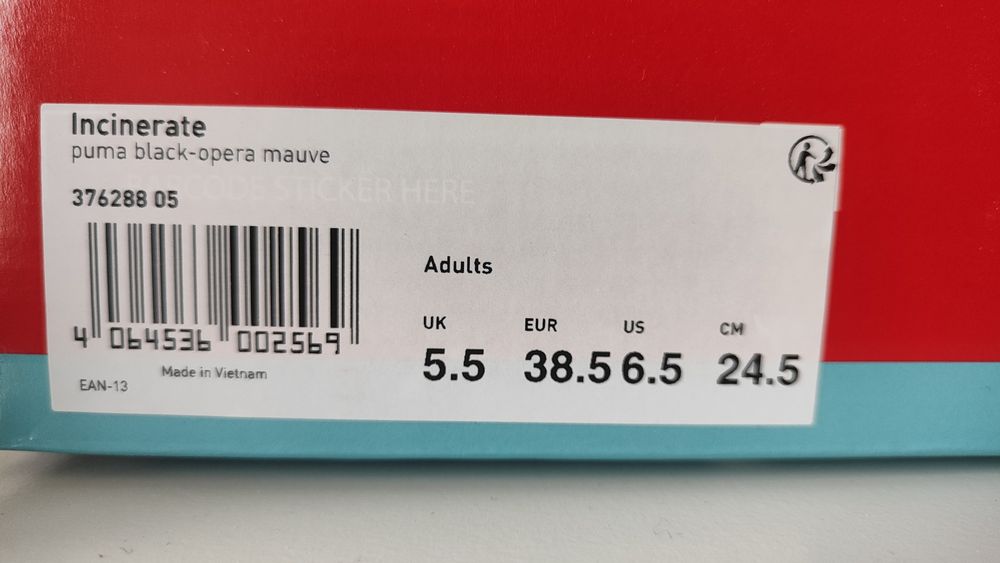 Маратонки Puma 38.5