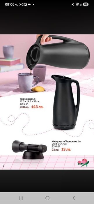 Термокана tapperwear