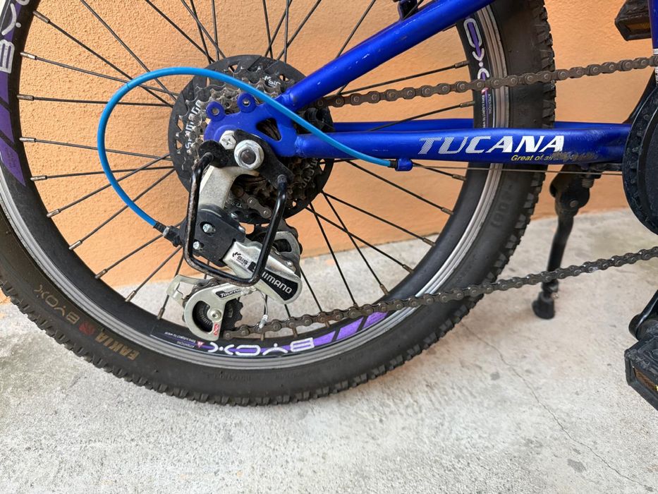 Bicicleta copii Byox 20” Tucana Blue, 6 viteze