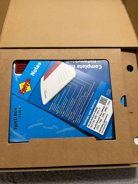 Рутер, FRITZ!Box 6660, двубандов Wi-Fi 6, Gigabit Ethernet