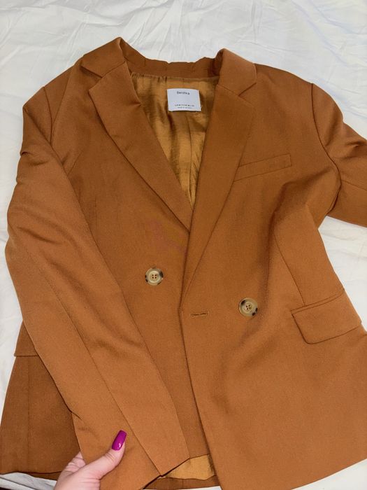 Sacou dama maro/caramel