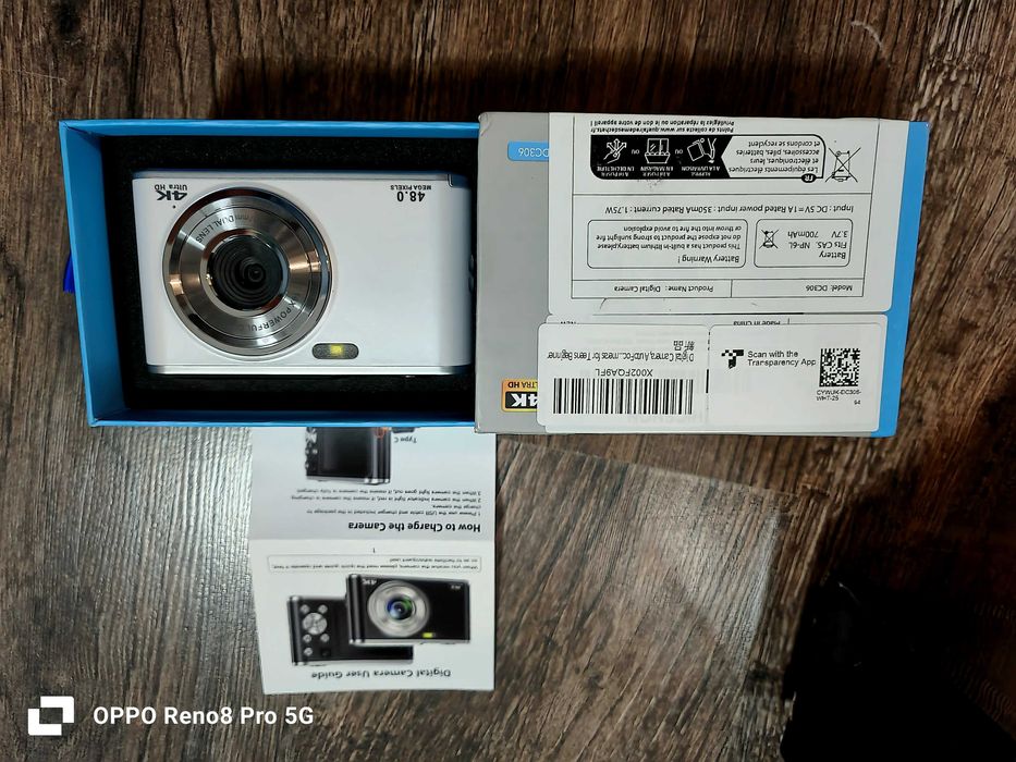 Digital camera 48 megapixel 4K