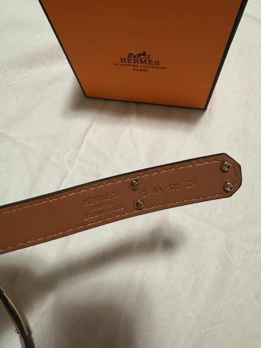 Curea Hermes din piele naturala