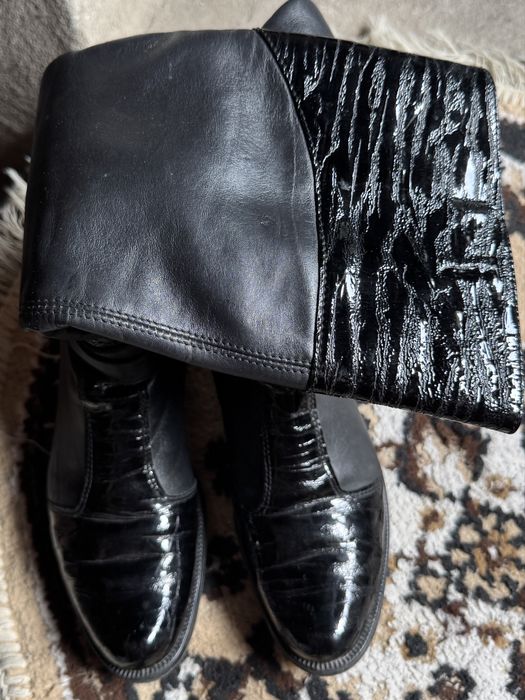 Естествена кожа ботуши