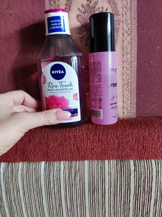 Mi amante и мицеларна вода Нивеа.