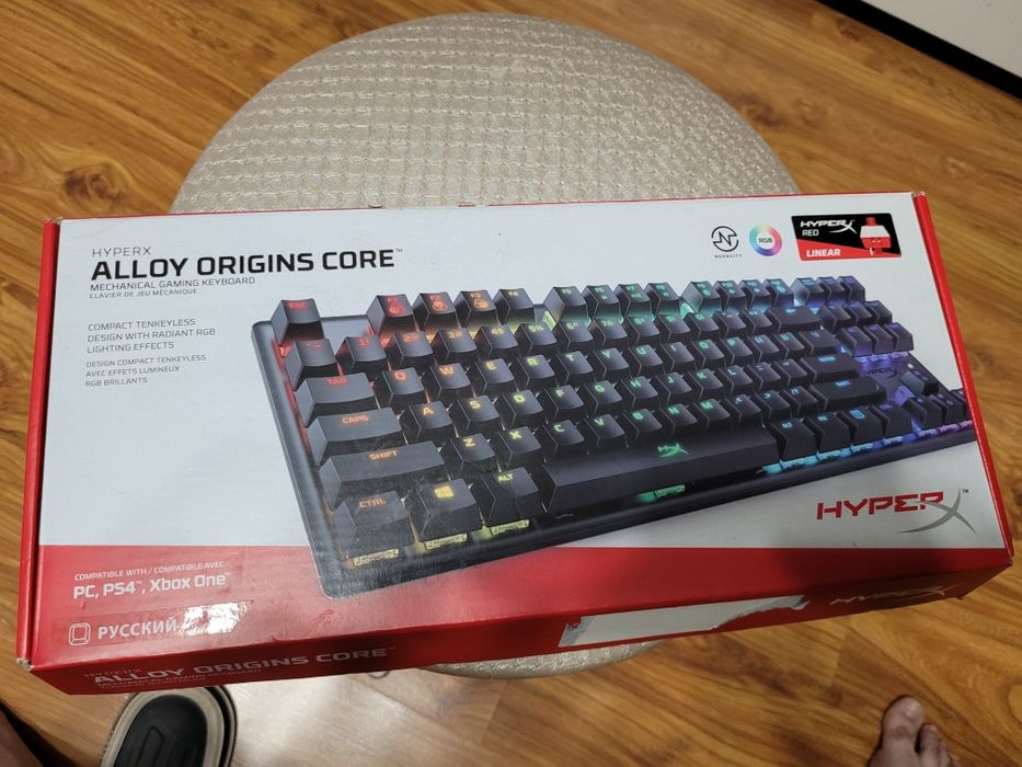 Клавиатура hyperx alloy origins core
