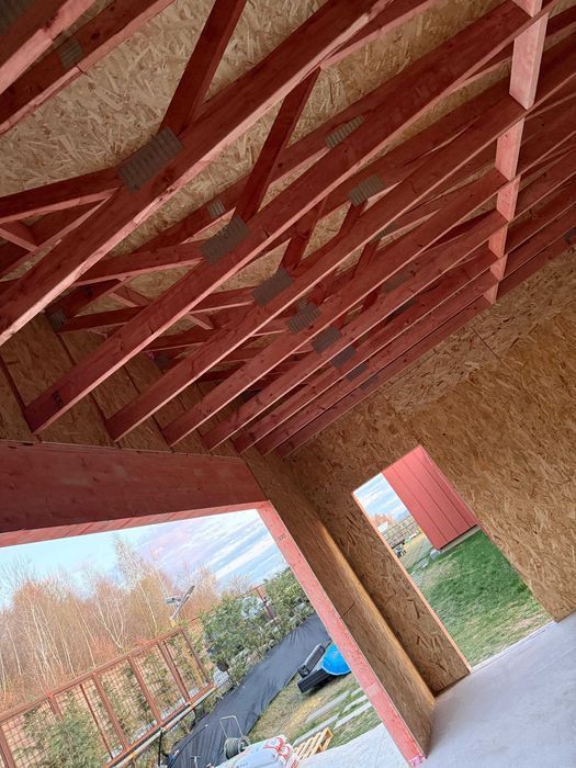 structura mansarda prefabricata din lemn certificat C24