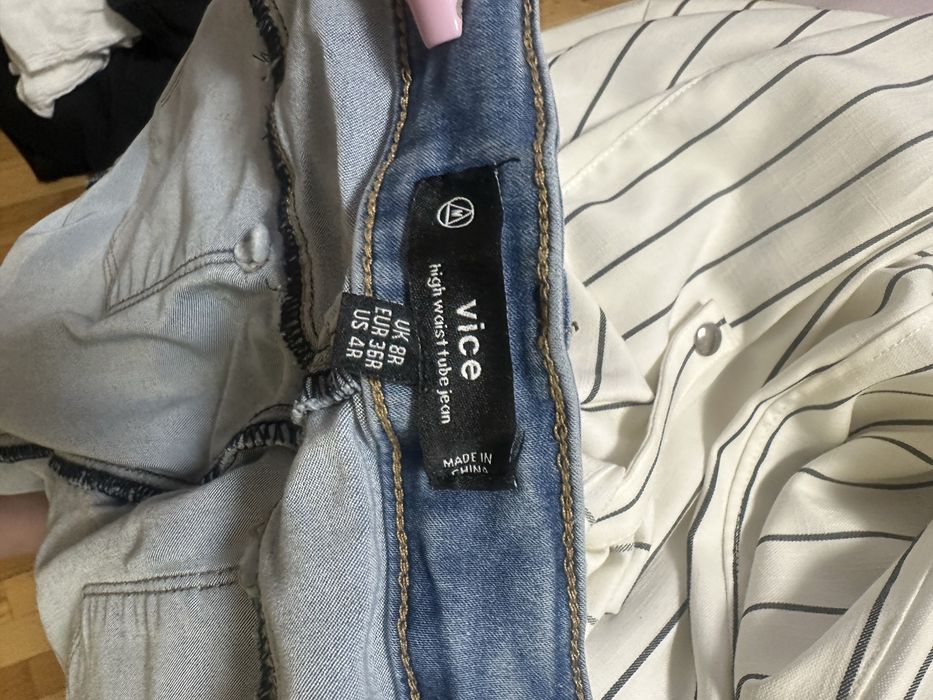 Сини скини дънки – размер 36 – много запазени