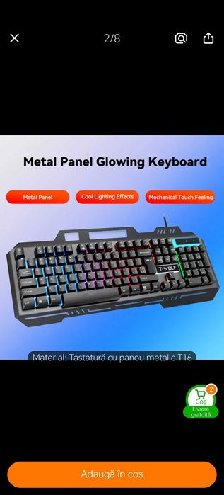 Tastatura si mouse Gaming