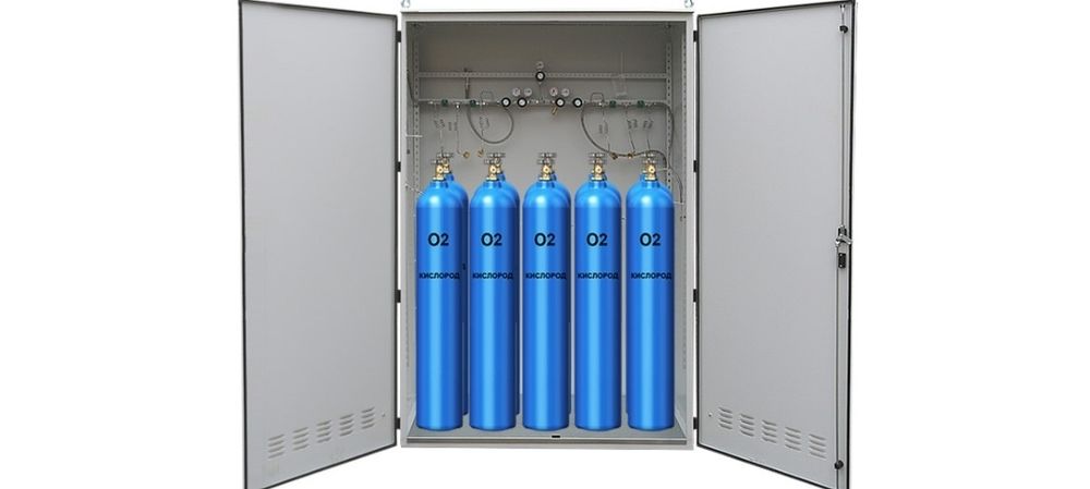 кислородный баллон в комплекте медицинский